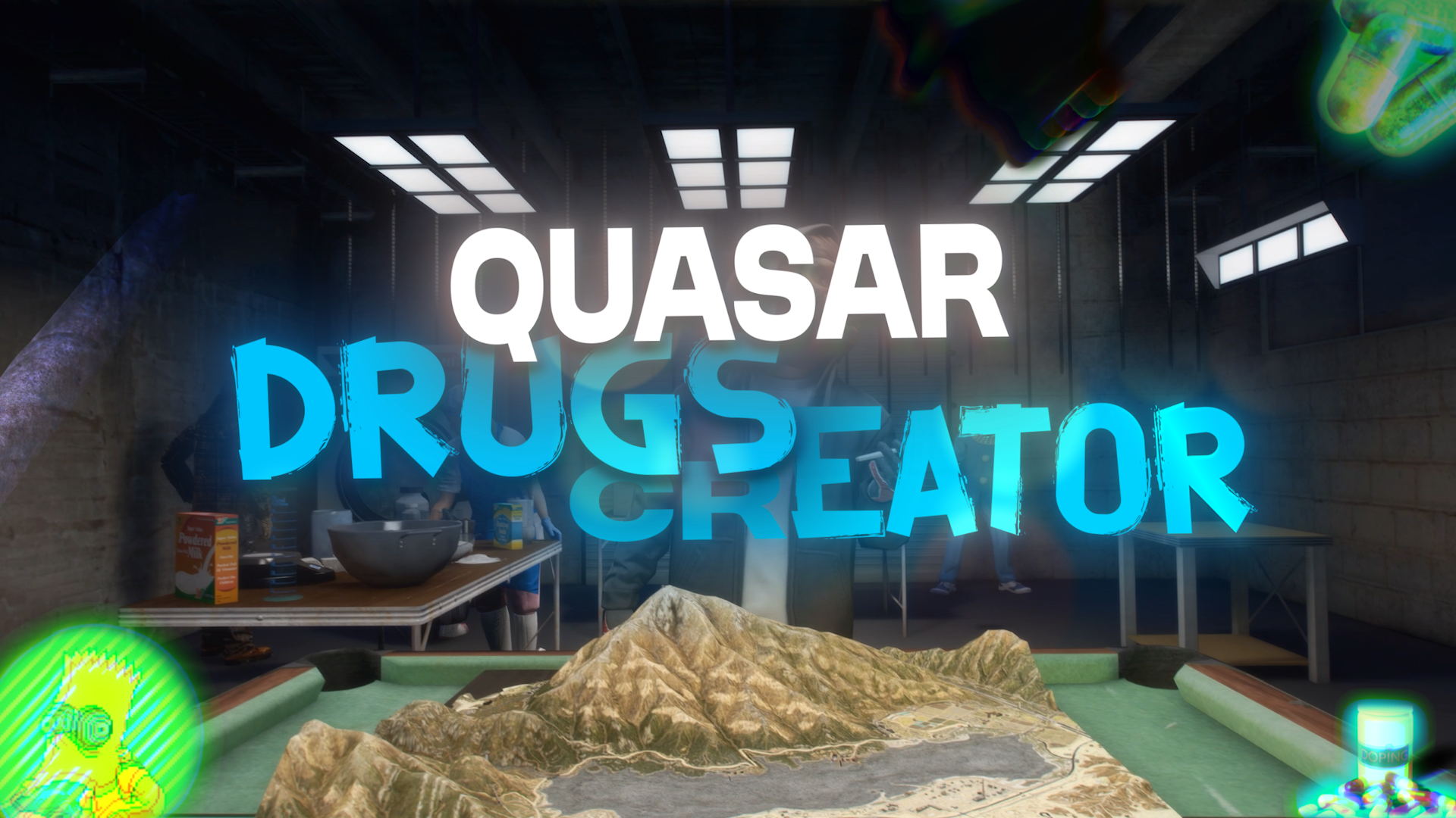 FiveM Drugs Creator 2.0: Advanced Drug System, Labs, NPC Selling, Money Laundering & Illegal Economy