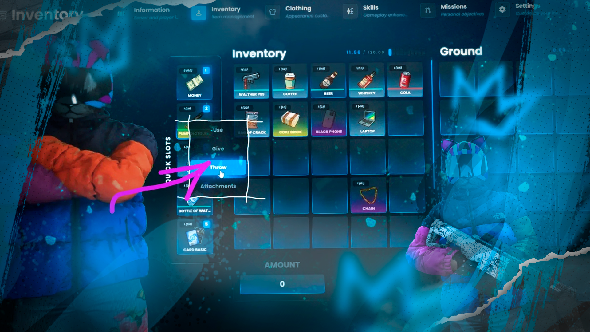 Advanced Inventory – Triple-A Immersive FiveM System | Quasar Store